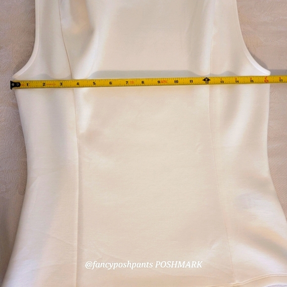 BANANA REPUBLIC scuba cowl  SNOW DAY color rare sold out easy care blouse shirt - Picture 10 of 17